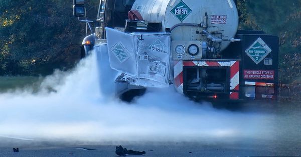 Carbon dioxide tanker leak closes Ocean Gateway